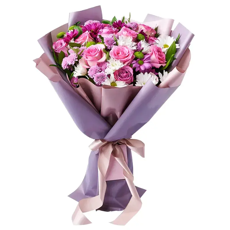 Малиновые букеты